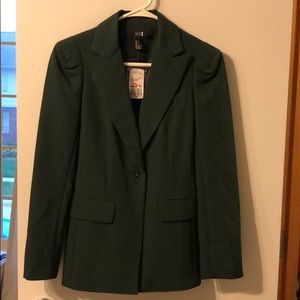 NWT Hunter green Forever 21 blazer